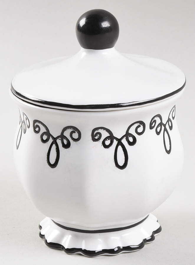 Bon Bonniere Coconut Creme Sugar Bowl & Lid by Chaleur-1