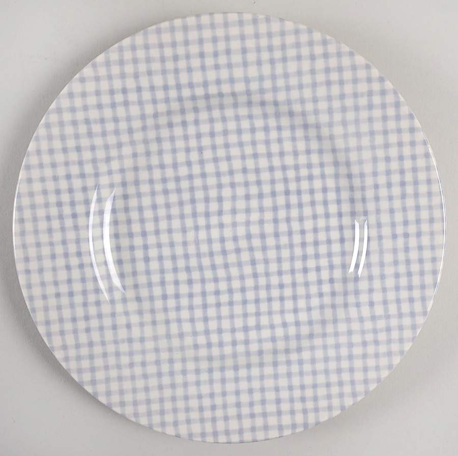 Camden Square Blue Salad Plate by Crate & Barrel-1