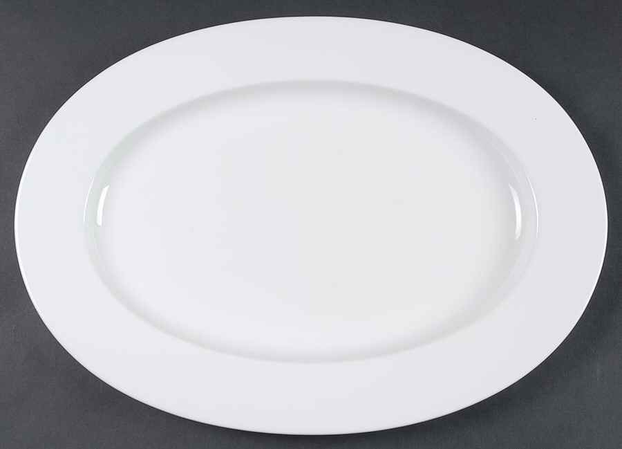 Anna 15" Oval Serving Platter by Crate & Barrel-1
