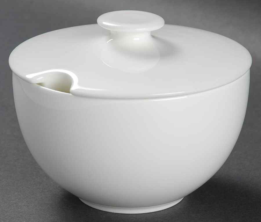 Anna Sugar Bowl & Lid by Crate & Barrel-1