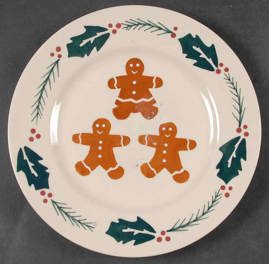 Gingerbread Salad Plate by Cook's Bazaar-1