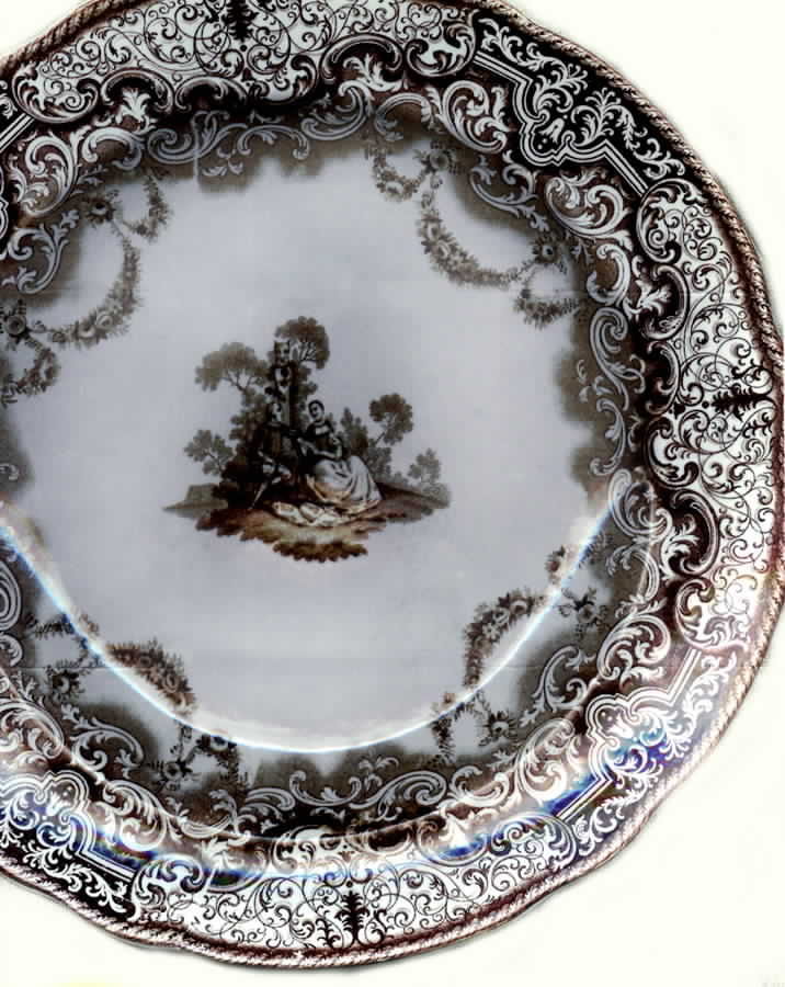 Louis Quatorze Dinner Plate by Copeland & Garrett-1