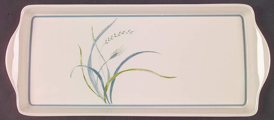 Coastal Breeze (Corelle) 15" Melamine Rectangular Handled Tray by Corning Corelle-1