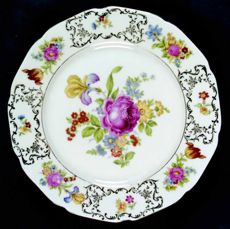 661-3543 Luncheon Plate by Czechia-Czechoslovakia-1