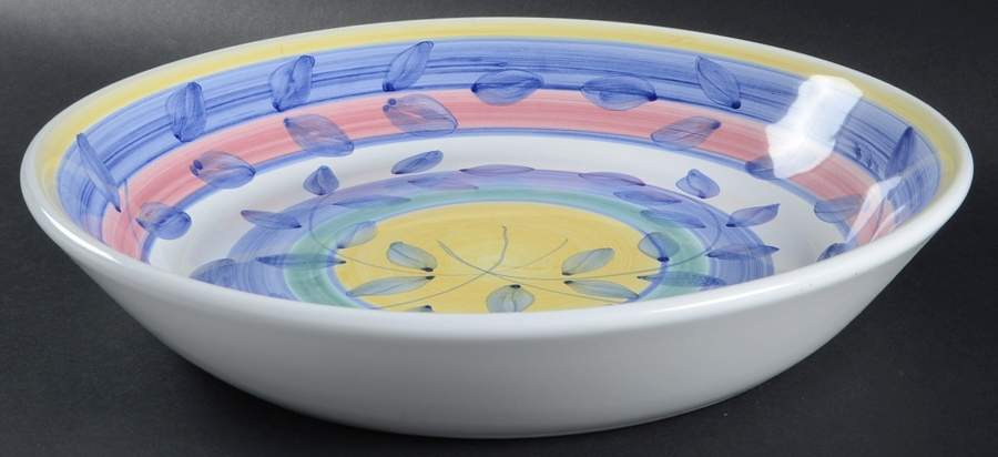 Rosemarino 14" Pasta Serving Bowl by Caleca-1