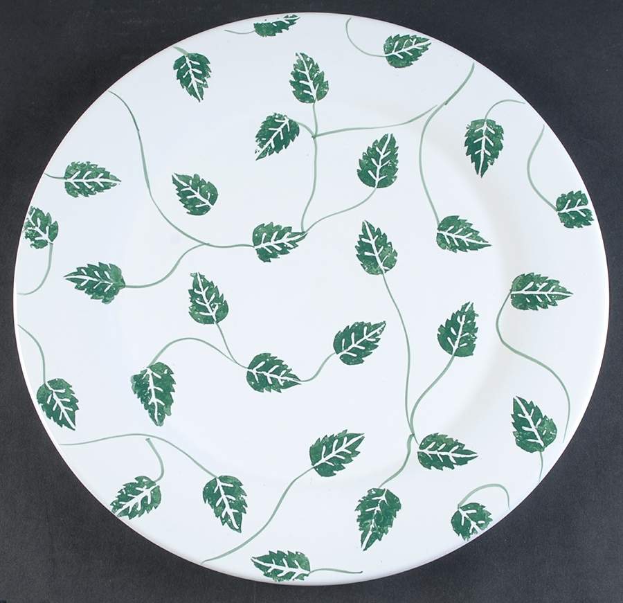 Foglia Verde Service Plate (Charger) by Caleca-1