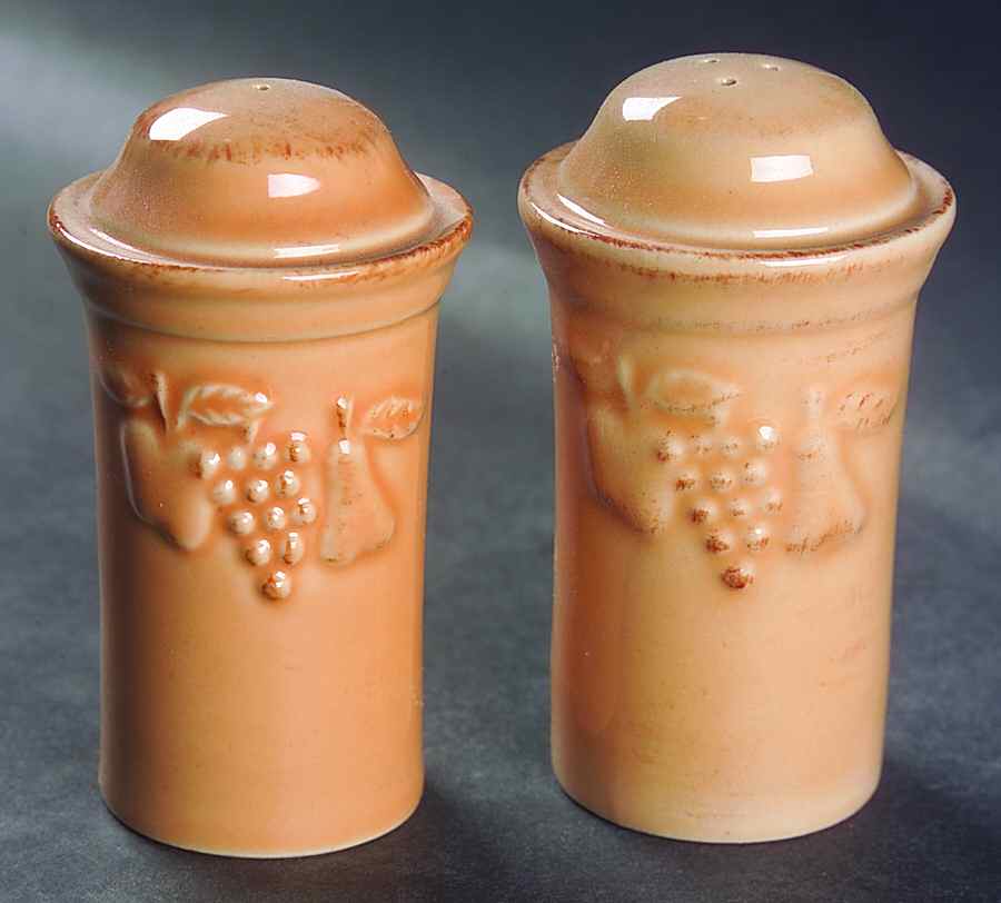 Madeira Harvest (Smoked Salmon) Salt & Pepper Set by Casafina-1
