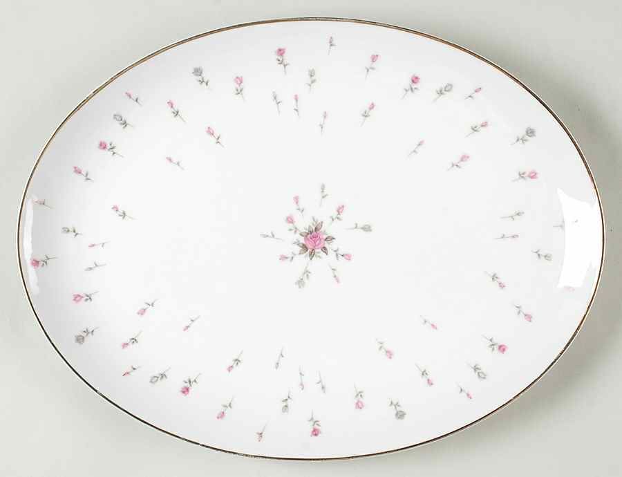 Lorelei 14" Oval Serving Platter by Contour-1