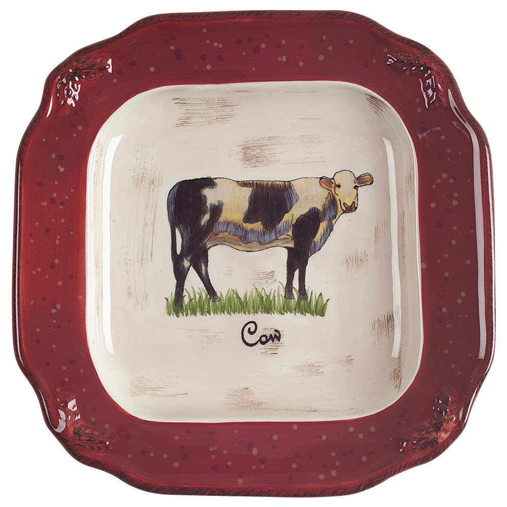 Vintage Farm Salad/Dessert Plate by Certified International-1