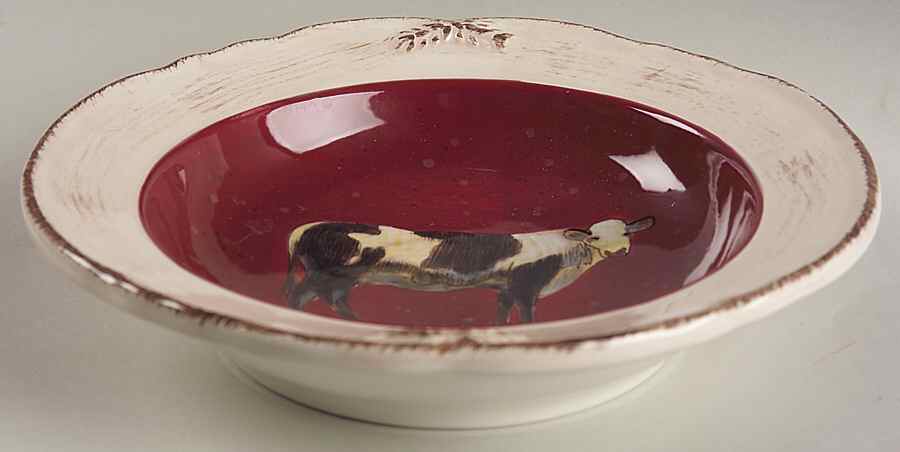 Vintage Farm Large Rim Soup Bowl by Certified International-1