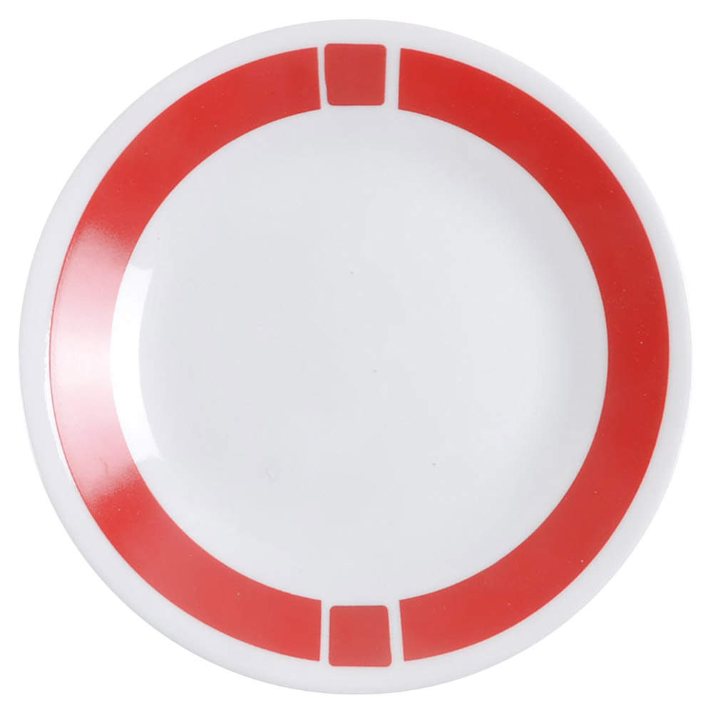 Urban Red (Corelle) Bread & Butter Plate by Corning Corelle-1