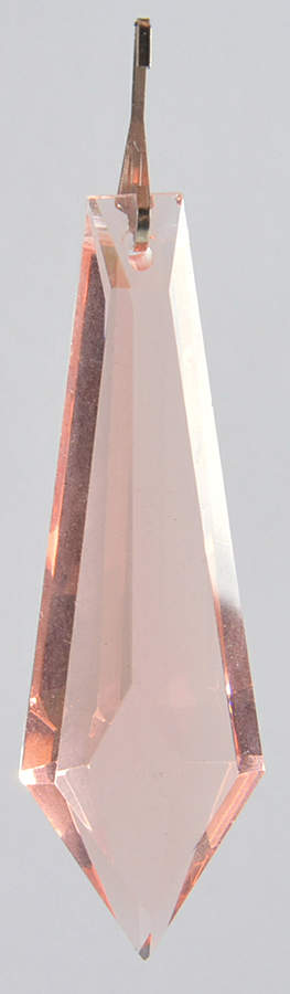 Lighting Parts Pink D.6 Drop No Button by Waterford Crystal-1