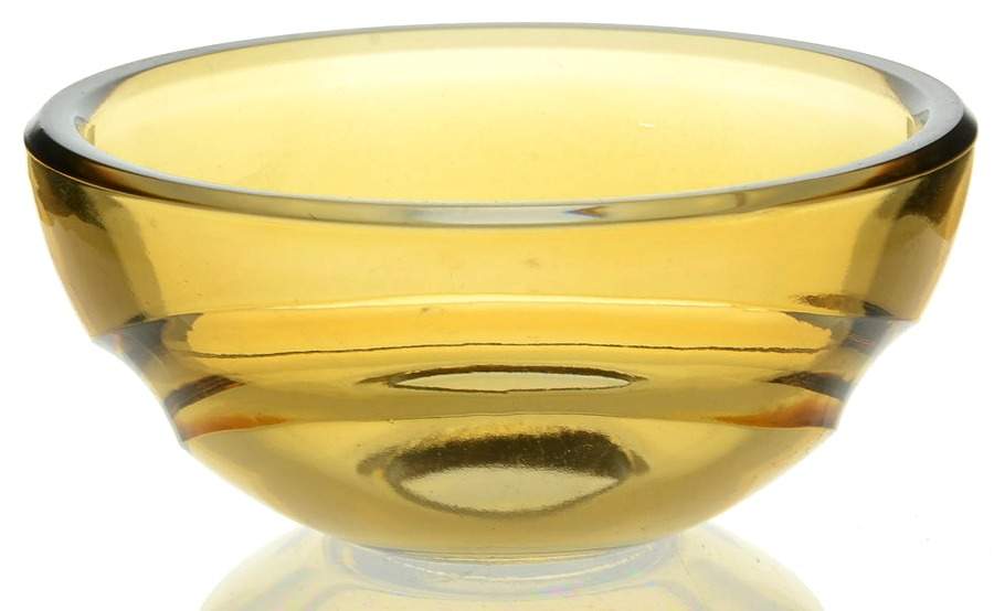 Lighting Parts Dark Amber Chandelier Bowl by Waterford Crystal-1