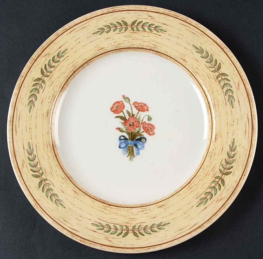 Floral Pastures Salad Plate by Cloverleaf (England)-1