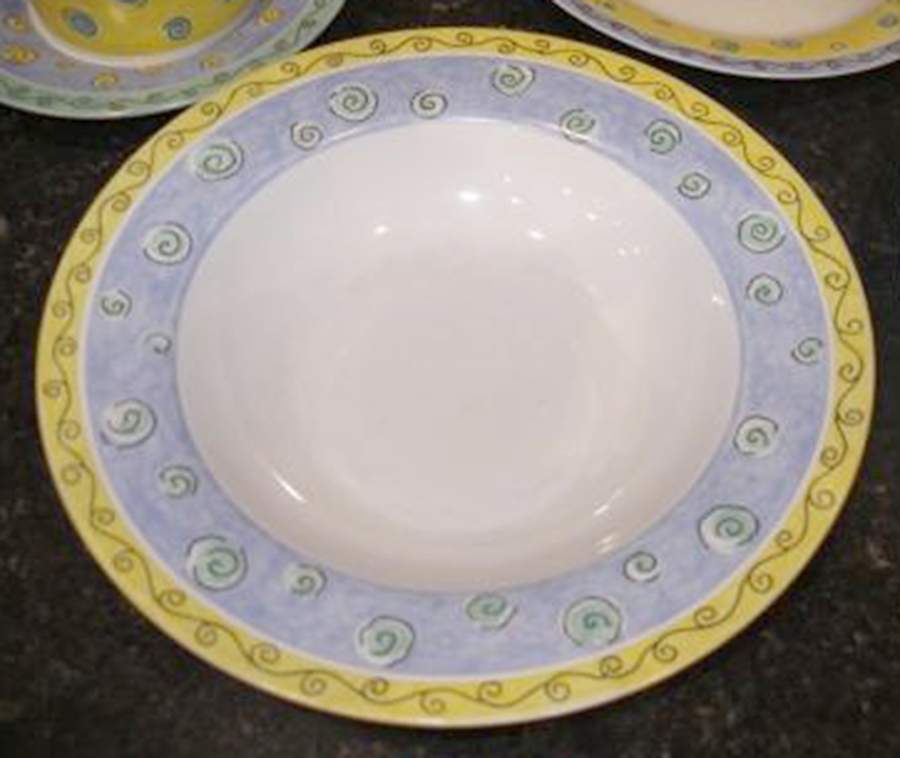 Carnival Rim Soup Bowl by Connoisseur-1