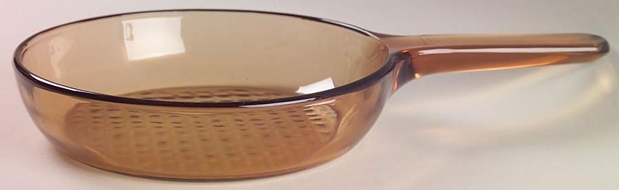 Visions Amber 7" Skillet No Lid by Corning Corelle-1