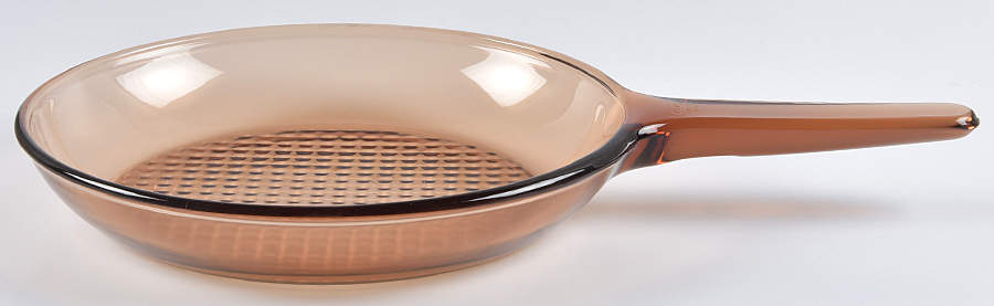 Visions Amber 10" Open Skillet by Corning Corelle-1