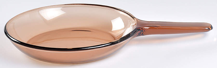 Visions Amber 10" Open Skillet by Corning Corelle-1