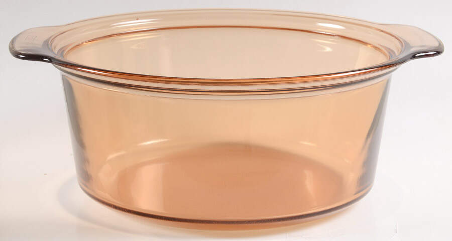 Visions Amber 5 Qt Dutch Oven No Lid by Corning Corelle-1