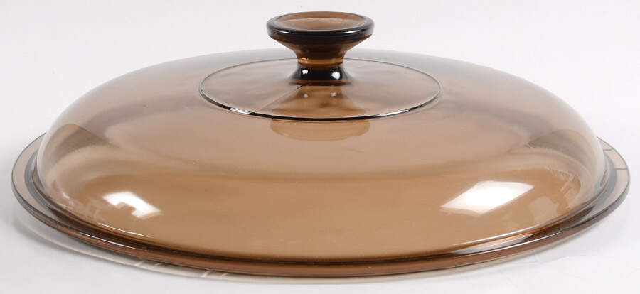 Visions Amber Lid for 5 Qt Dutch Oven by Corning Corelle-1
