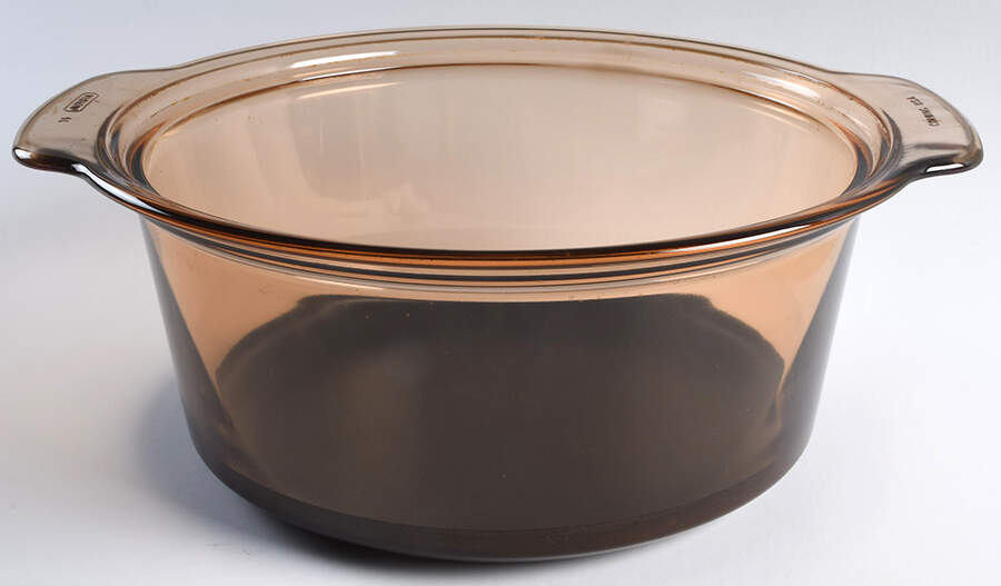 Visions Amber 5 Quart Non Stick Dutch Oven, No Lid by Corning Corelle-1