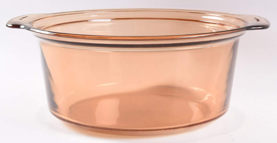 Visions Amber 5 Qt Dutch Oven No Lid by Corning Corelle-1