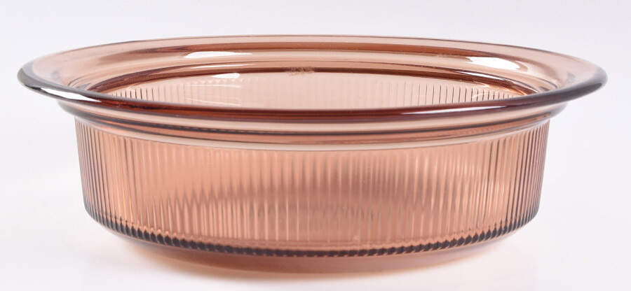 Visions Amber 1.5 Quart Round Casserole No Lid by Corning Corelle-1
