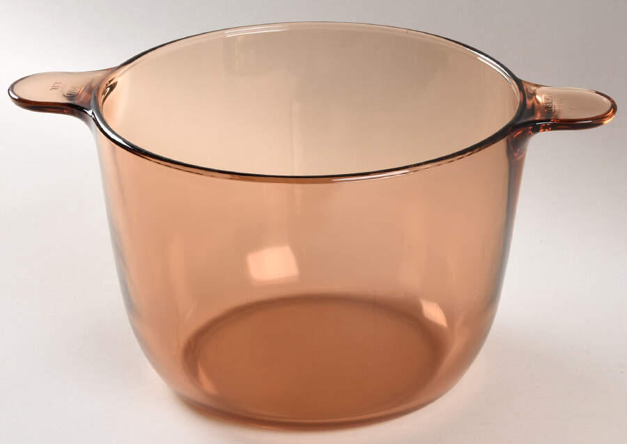 Visions Amber 5.5 Qt Stew Pot No Lid by Corning Corelle-1