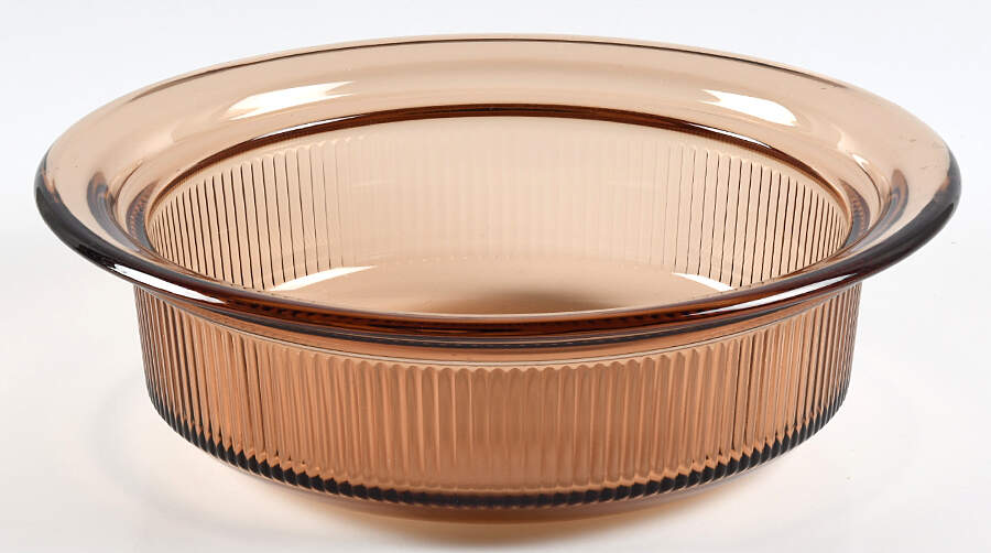 Visions Amber 1Qt Rd Oven/Microwave Casserole No Lid by Corning Corelle-1