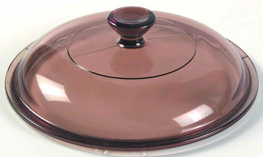 Visions Amber Lid for 7" Skillet by Corning Corelle-1