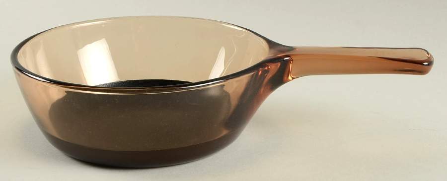 Visions Amber 1 Pint Non Stick Saucepan W/No Lid by Corning Corelle-1