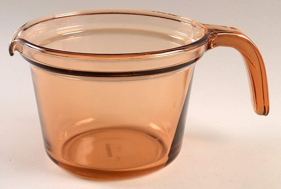 Visions Amber Batter Bowl by Corning Corelle-1