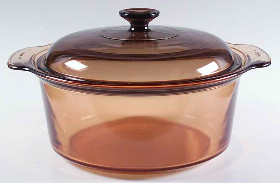 Visions Amber Dutch Oven-5 Qt by Corning Corelle-1