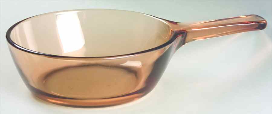 Visions Amber 1 Pint Saucepan No Lid by Corning Corelle-1