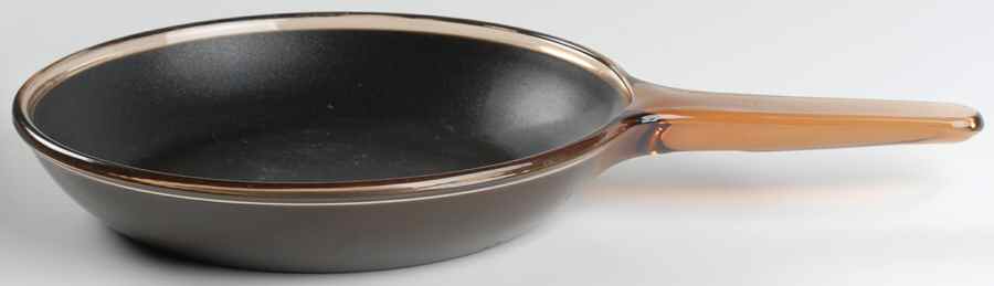 Visions Amber 10" Non Stick Skillet No Lid by Corning Corelle-1