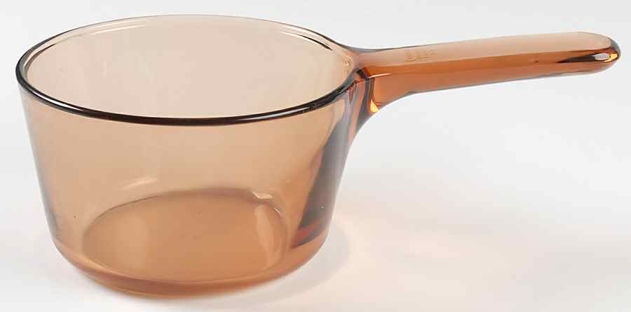 Visions Amber Saucepan-Open 3/4 Qt/3 Cups by Corning Corelle-1