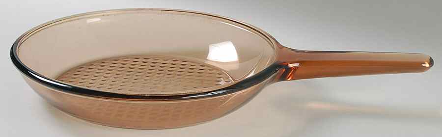 Visions Amber 10" Skillet No Lid by Corning Corelle-1