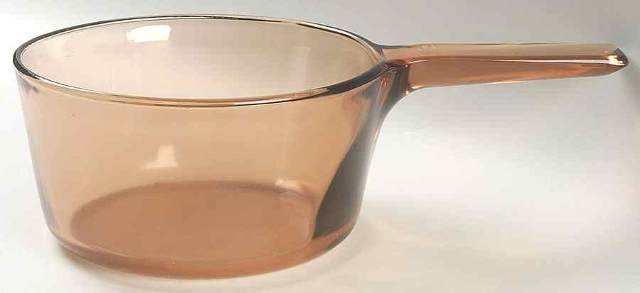 Visions Amber 1.5 Quart Saucepan No Lid by Corning Corelle-1