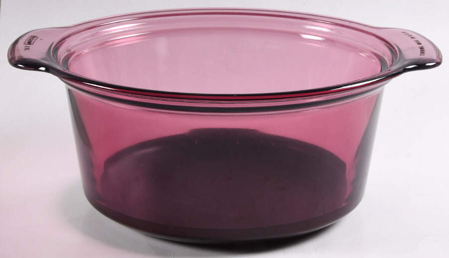 Visions Cranberry 5 Qt Dutch Oven No Lid by Corning Corelle-1