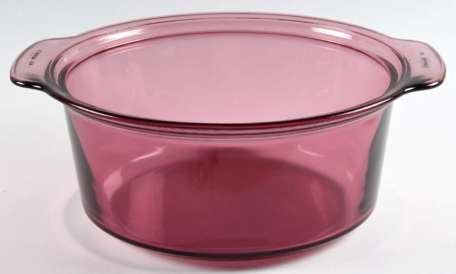 Visions Cranberry Dutch Oven with Lid, No Lid by Corning Corelle-1