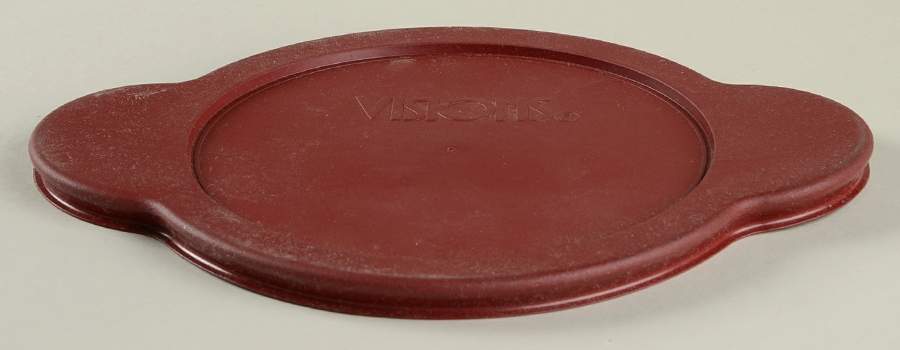 Visions Cranberry Plastic Lid for 1 Qt Casserole by Corning Corelle-1