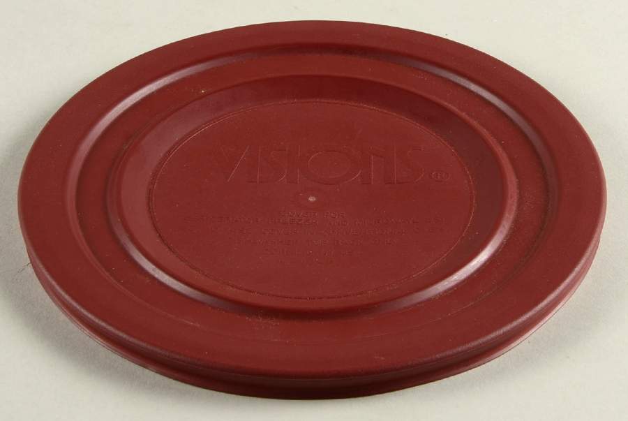 Visions Cranberry Plastic Lid for 24 Oz Rd Oven/Microwave Casserole by Corning Corelle-1