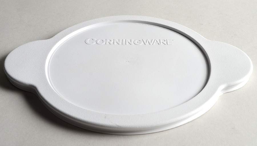 Visions Cranberry Plastic Lid for 1.5 Qt Round Casserole by Corning Corelle-1
