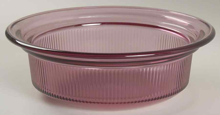 Visions Cranberry 24 Oz Rd Oven/Microwave Casserole No Lid by Corning Corelle-1