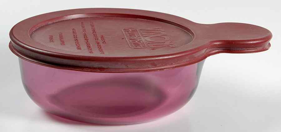 Visions Cranberry Grab-It with Plastic Lid by Corning Corelle-1