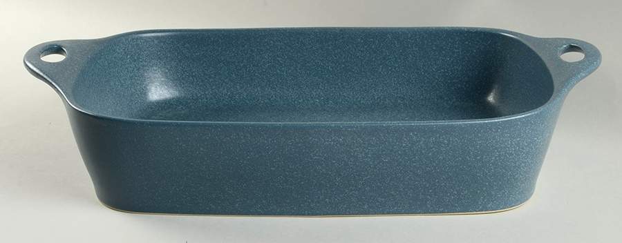 Creations Denim 13" Rectangular Roaster by Corning Corelle-1