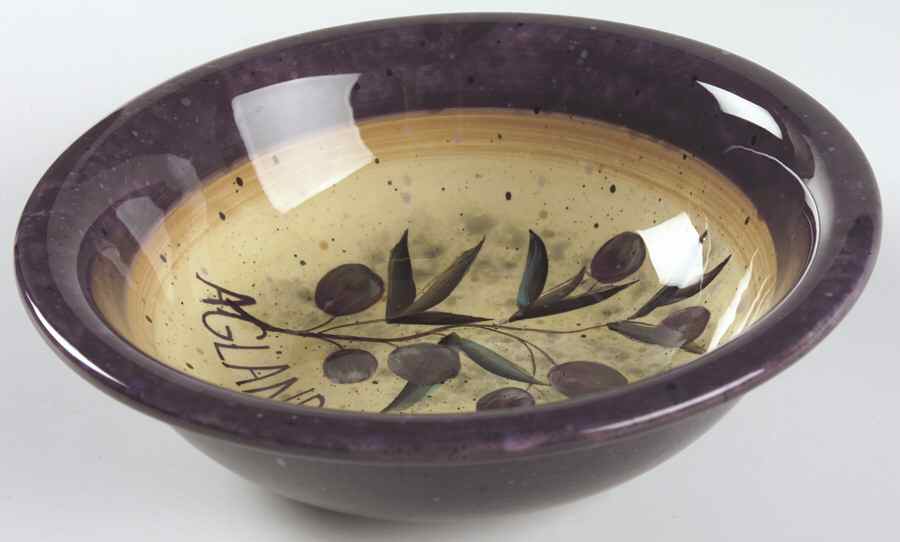 Garden of Olives 8" Soup/Pasta Bowl by Certified International-1
