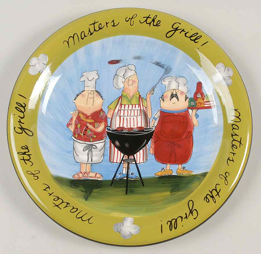 Masters of the Grill Dinner Plate by Certified International-1