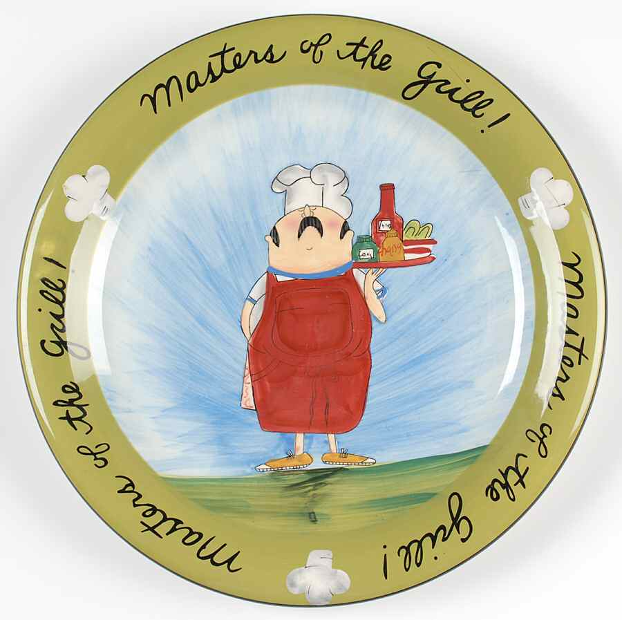 Masters of the Grill Dinner Plate by Certified International-1