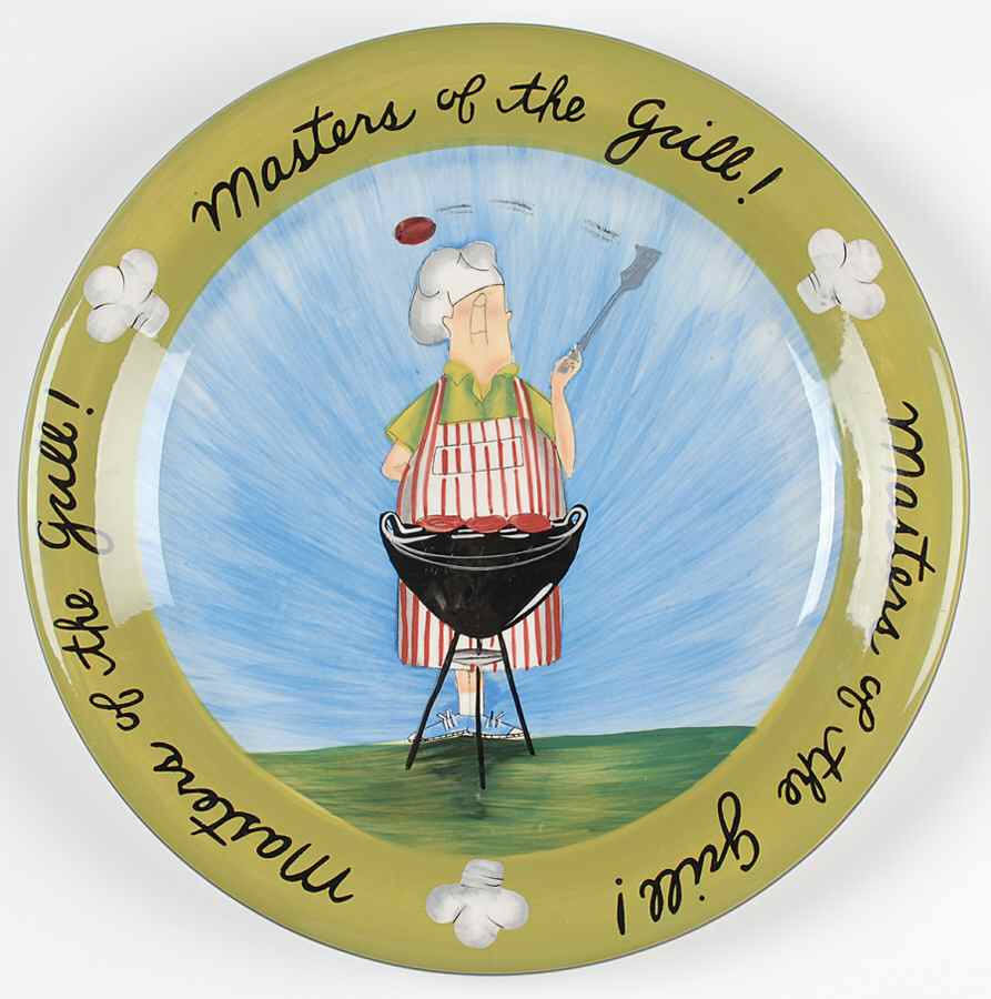 Masters of the Grill Dinner Plate by Certified International-1